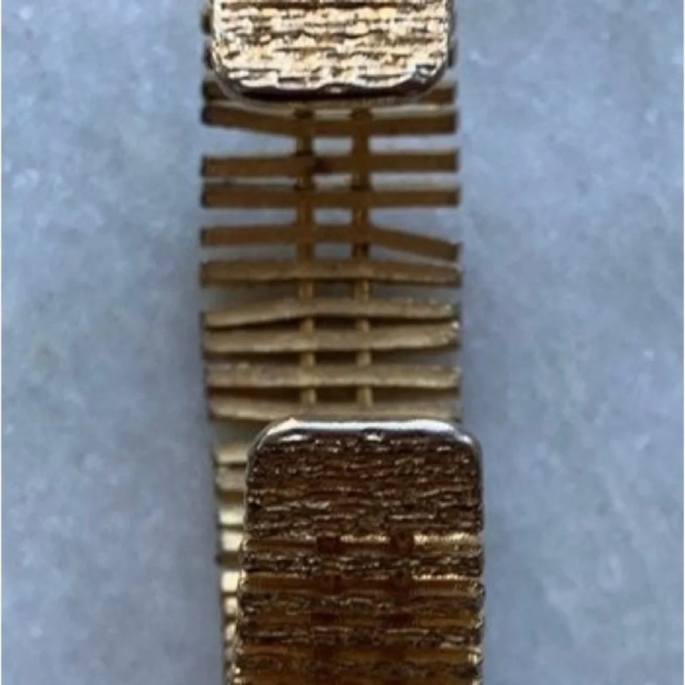 Vintage estate mid-century modern brass cuff bracelet one of a kind unisex